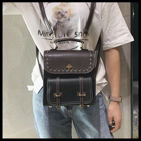 NEW AVA Cute Bee Backpack - Picture 2 of 15